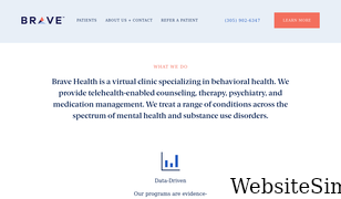 bebravehealth.com Screenshot