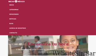 becasmexico.org Screenshot
