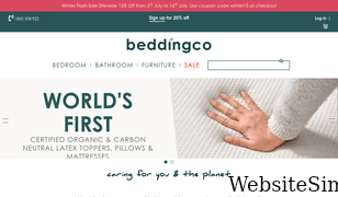beddingco.com.au Screenshot