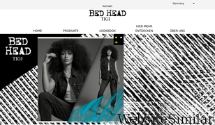 bedhead.com Screenshot