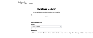 bedrock.dev Screenshot