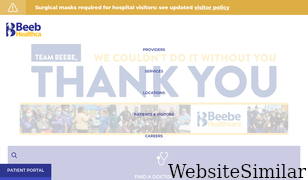 beebehealthcare.org Screenshot