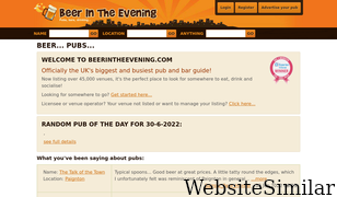 beerintheevening.com Screenshot
