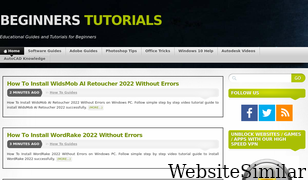 beginners-tutorials.info Screenshot