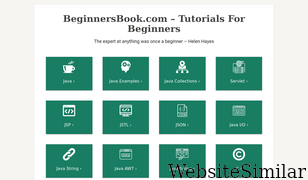 beginnersbook.com Screenshot