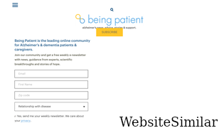 beingpatient.com Screenshot