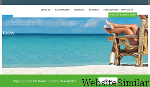 belizebank.com Screenshot