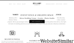 bellamyloft.com Screenshot