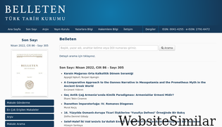belleten.gov.tr Screenshot