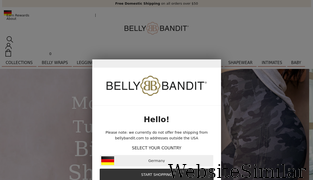 bellybandit.com Screenshot