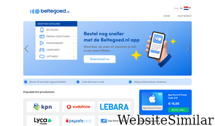 beltegoed.nl Screenshot