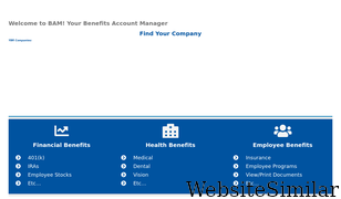 benefitsaccountmanager.com Screenshot