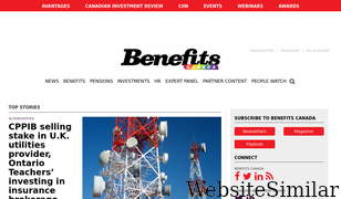 benefitscanada.com Screenshot
