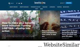 benefitspro.com Screenshot