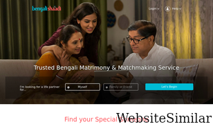 bengalishaadi.com Screenshot