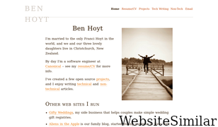 benhoyt.com Screenshot