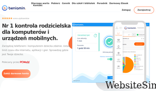 beniamin.pl Screenshot