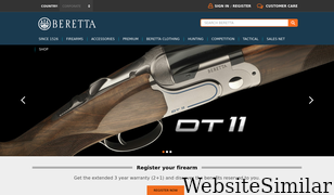 beretta.com Screenshot