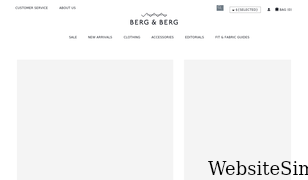 bergbergstore.com Screenshot