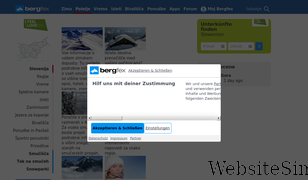 bergfex.si Screenshot