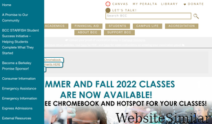 berkeleycitycollege.edu Screenshot