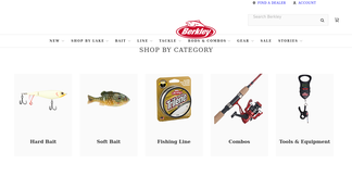 berkley-fishing.com Screenshot