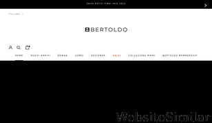 bertoldoshop.it Screenshot