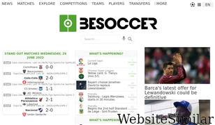 besoccer.com Screenshot