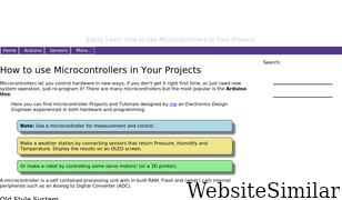 best-microcontroller-projects.com Screenshot