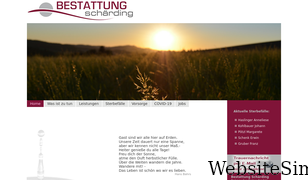 bestattung-schaerding.com Screenshot