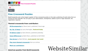 bestcrosswords.com Screenshot