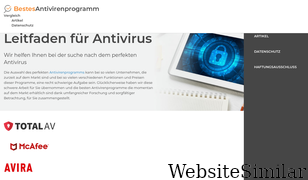 besterantivirusprogramm.com Screenshot