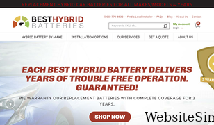 besthybridbatteries.com Screenshot