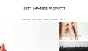bestjapaneseproducts.com Screenshot