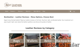 bestleather.org Screenshot