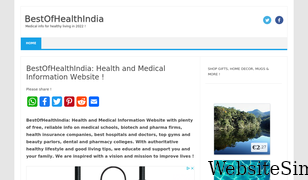 bestofhealthindia.com Screenshot