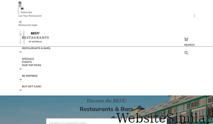 bestrestaurants.com.au Screenshot