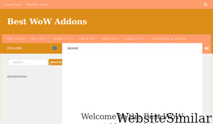 bestwowaddons.com Screenshot