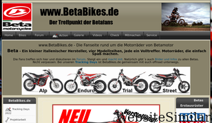 betabikes.de Screenshot