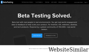 betatesting.com Screenshot