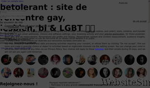 betolerant.fr Screenshot