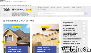beton-house.com Screenshot