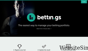 bettin.gs Screenshot