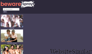 bewarespray.com Screenshot
