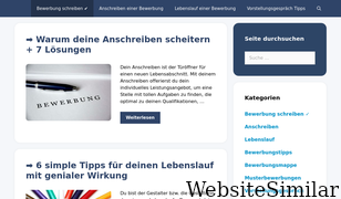 bewerbung-forum.de Screenshot