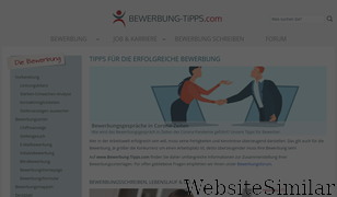 bewerbung-tipps.com Screenshot
