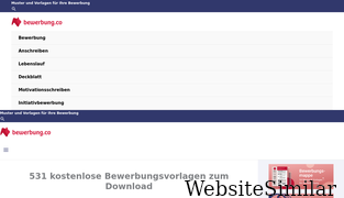 bewerbung.co Screenshot