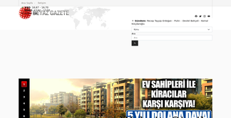 beyazgazete.com Screenshot