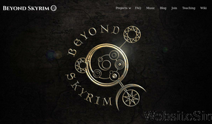 beyondskyrim.org Screenshot