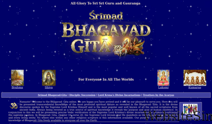 bhagavad-gita.org Screenshot